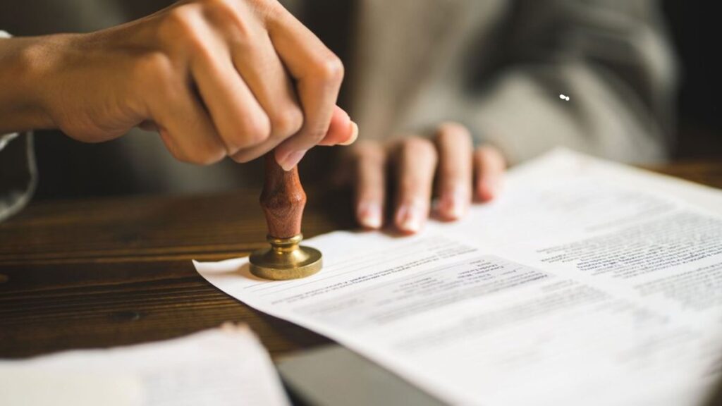 Apostilamento de documentos.